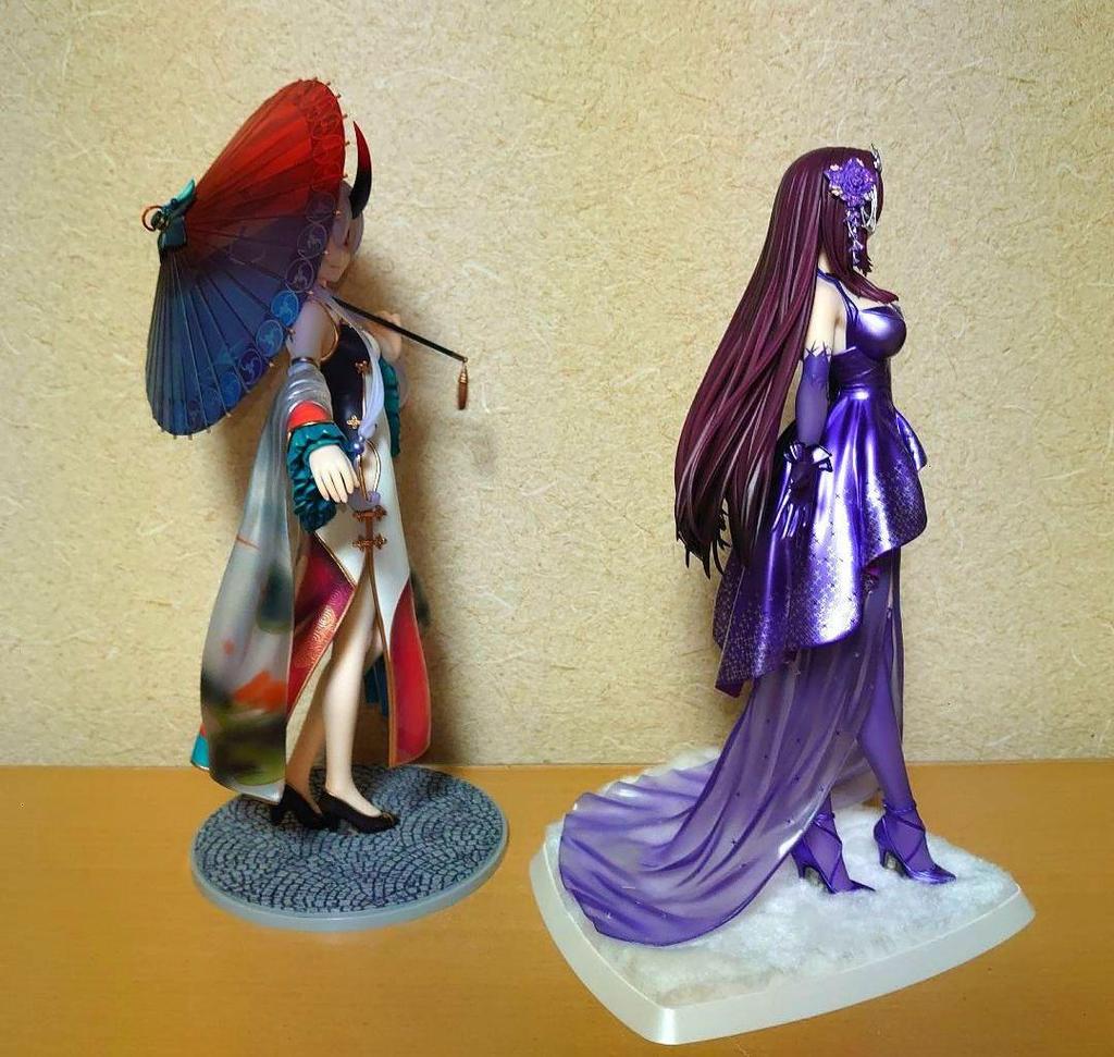 [USED] FGO Archer Tomoe Gozen Heroic Spirit Travel Outfit Lancer Scathach Heroic Spirit Formal Outfit 1/7