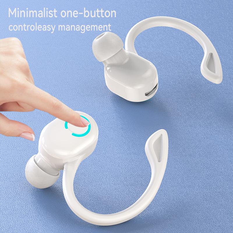 Căști Bluetooth Wireless HIFI Bass Cu Microfon HD Căști cu Cârlig de Ureche Anulare Zgomot Rezistente la Apă pentru Viață Căști pentru Jocuri Sport Muzică