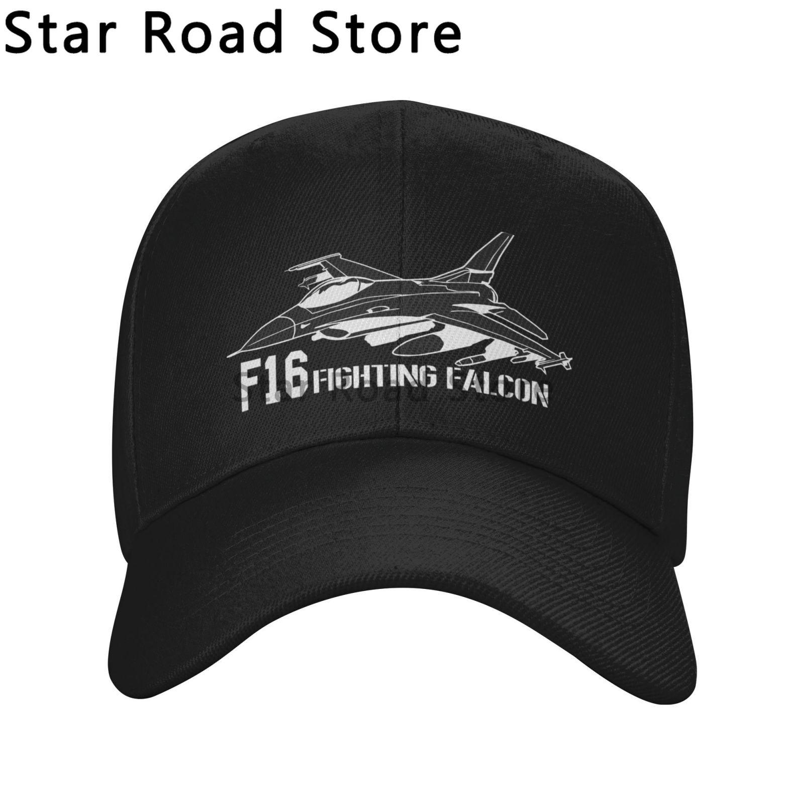 

F-16 Falcon Print Baseball Cap Hat Unisex Luxury Sun Cap Sports Caps Hat Unisex Women S Sandwich Cap One Size