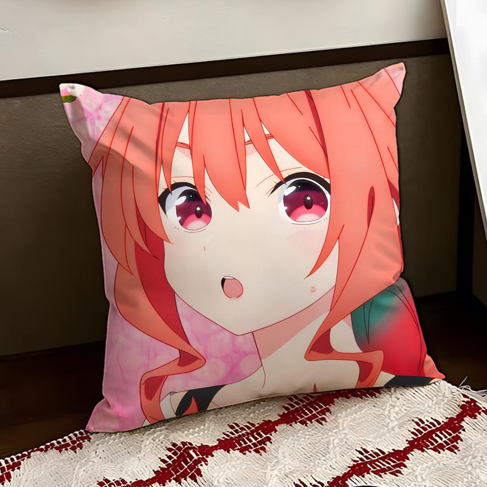 

Animesan no enmusubi Cushion Cover Reversible Soft Durable Pillow Cover Home Car MultiScene Use for Daily Comfort 30X30cm