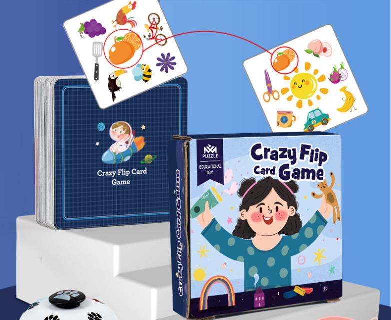 Children Memory Matching Crazy Cards Toy Animal Traffic Cognition Games Early Educational Logical Thinking Brain Training