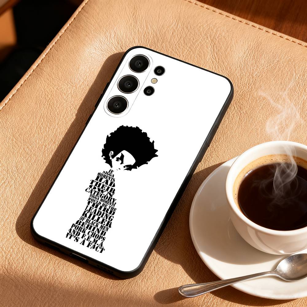 

T-The C-Cartoon B-Boondock-s Phone Case For Samsung S25,24,23,22,30,21,10,9,Ultra,Plus,Lite,FE Black Soft Case Samsung S20lite5G