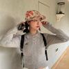 Japanese Graffiti Retro Beret: Cute, Thin, and Versatile Painter Cap for Women - Trendy Spring/Summer Style.