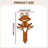 Garden Stake Frog Metal Silhouette Decorative Waterproof,Ornament,Yard Sign,Outdoor Decoration for