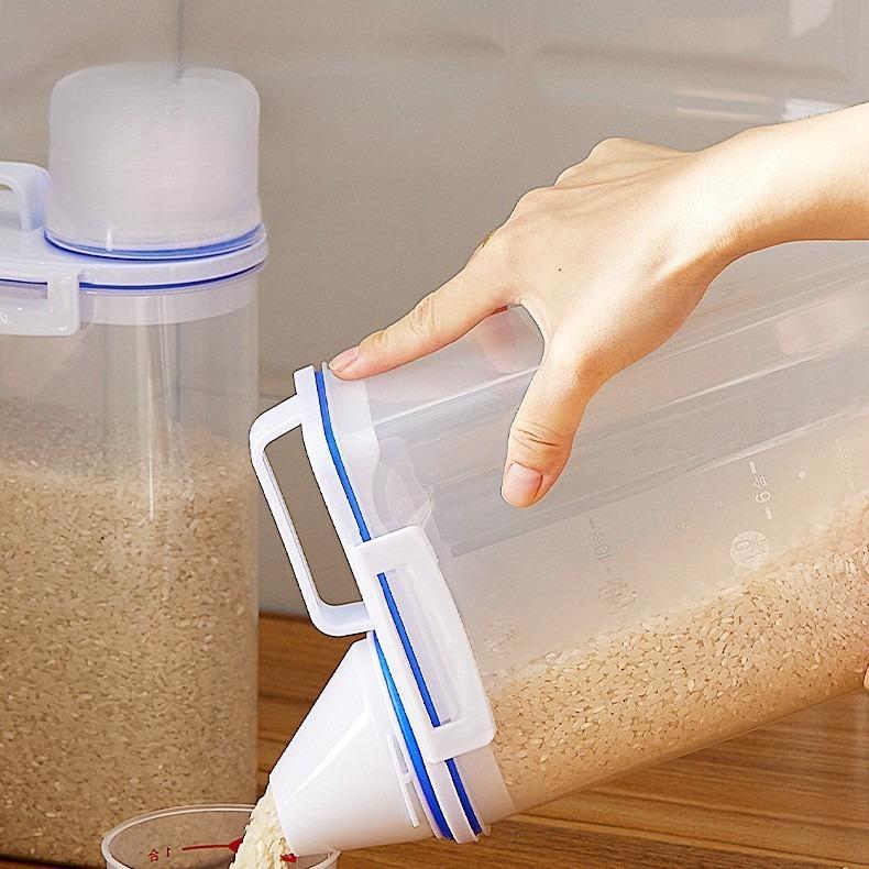 Household Rice Bucket, Storage Tank, Insect-proof and Moisture-proof Flour, Sealed Tank, Grain Storage Bucket, Grain Tank, Millet Bucket