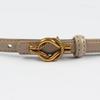 Women'S Leather Thin Belt Decorative Shirt Waist Seal With Dress Suit Waist (1.5Cm 8 Colors Optional)