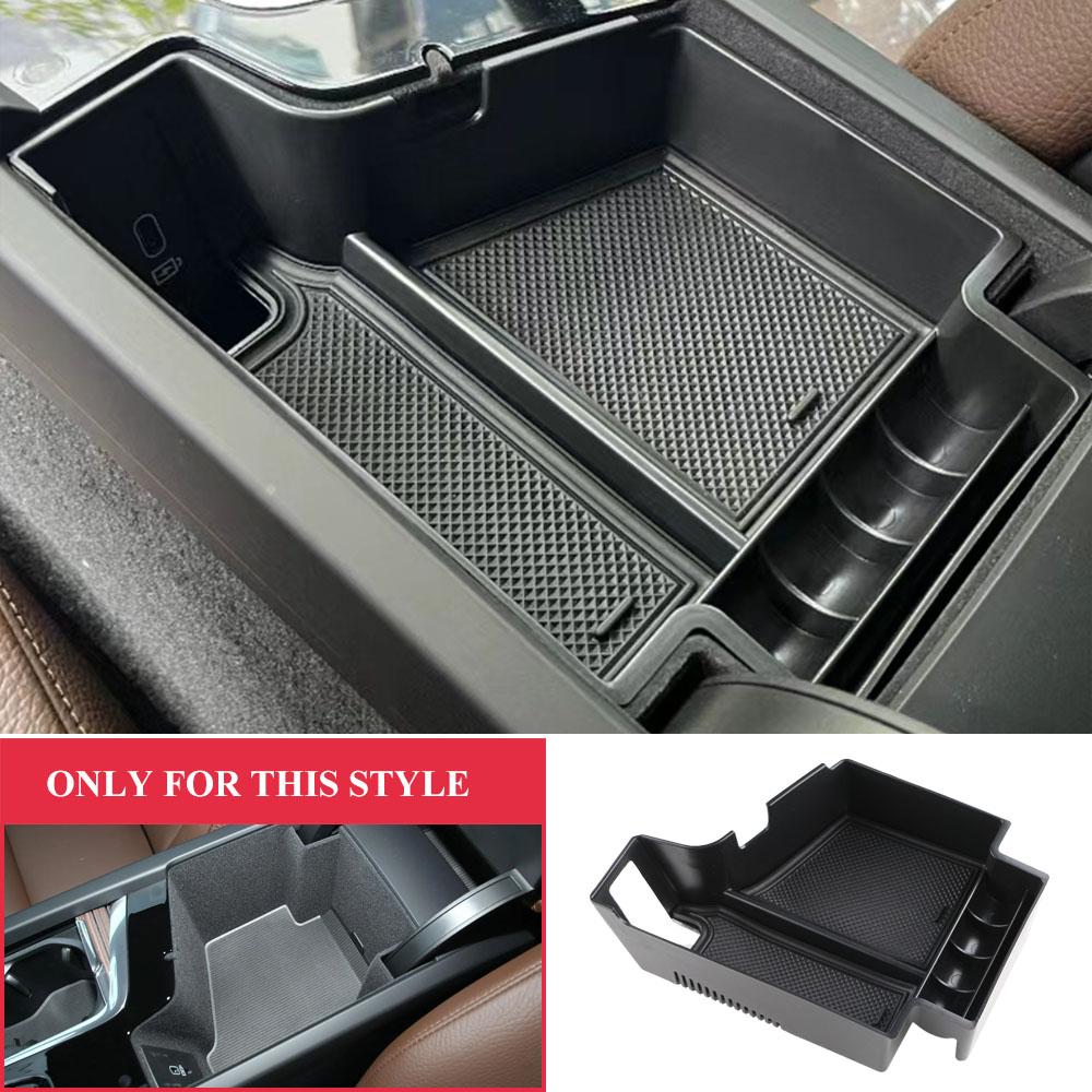 For Volvo XC60 XC90 590 S60 V60 V90 2017 2018 2019 2020 2021 2022 LHD Armrest Box Storage Tray Organizer Interior Accessories