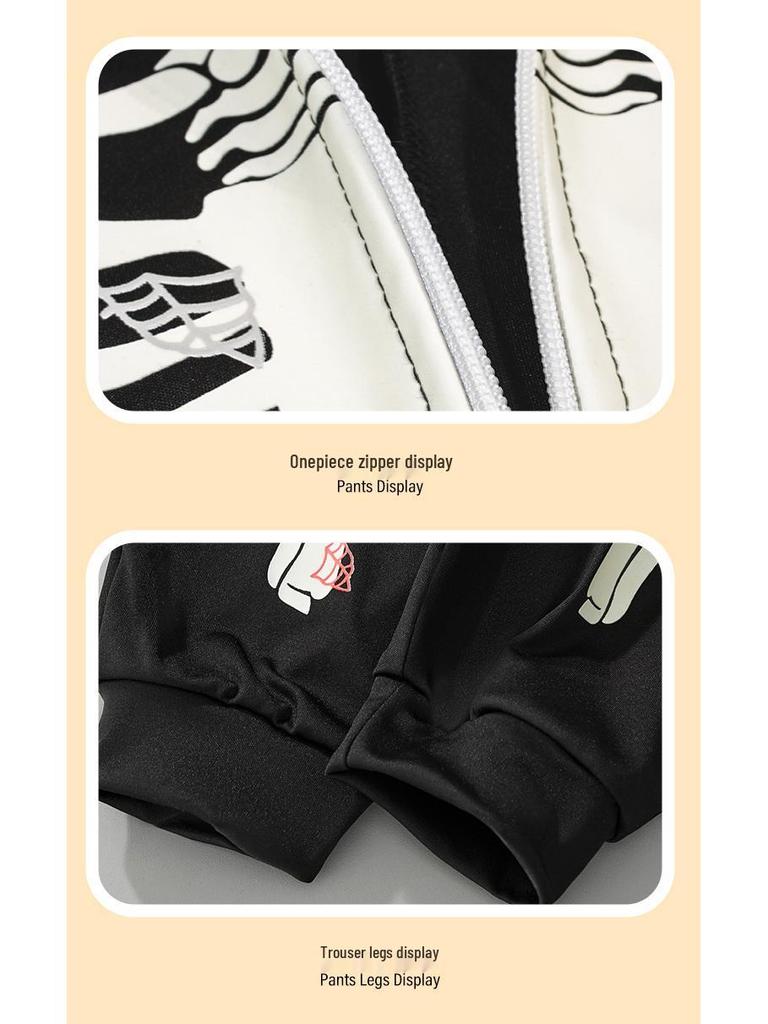 2025 Herbst/Winter Leuchtende Halloween-Onesie-Pyjamas für Kinder & Familie