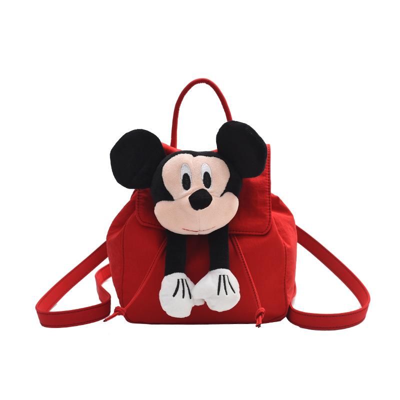 

Kindergarten Primary School Students Schoolbag Cartoon Cute Little Mouse Doll Baby Backpack Children S Backpack красный