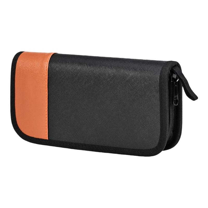 

Fishing Spoon Spinner Baits Carry Case Sequins Lure Storage Bag with Zippers Fishing Hook Organizers Tackle Pouch Bags L