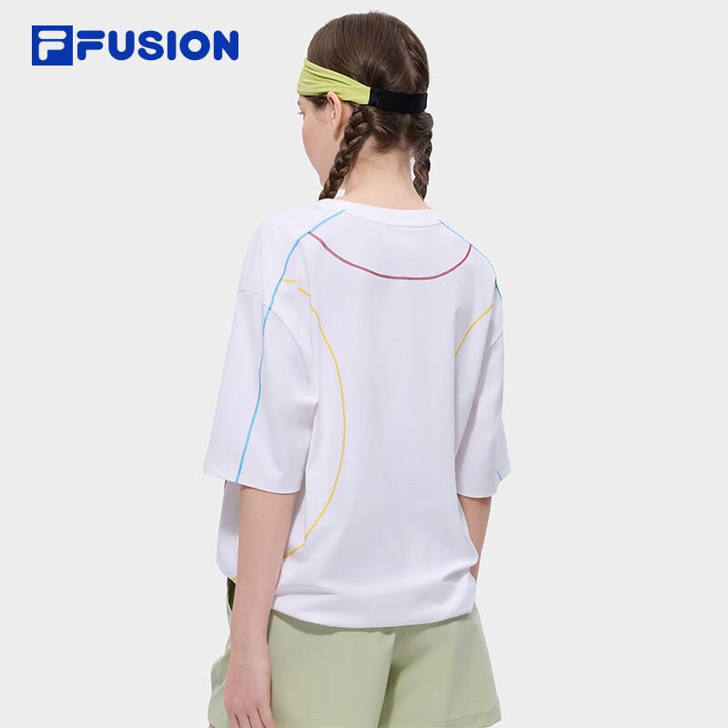 Fila FUSION Fila Unisex Quick-Dry Knit Short Sleeve T-Shirt