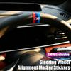 1Pcs Steering Wheel Alignment Marker Interior Stickers Accessories For BMW G80 G06 G07 G42 G14 G15 G16 F82 F20 F21 F83 M2 M3 M4 Wzjh87 Dnvr5