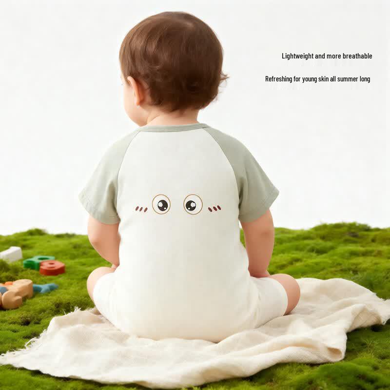 Lyocell Breathable Baby Romper