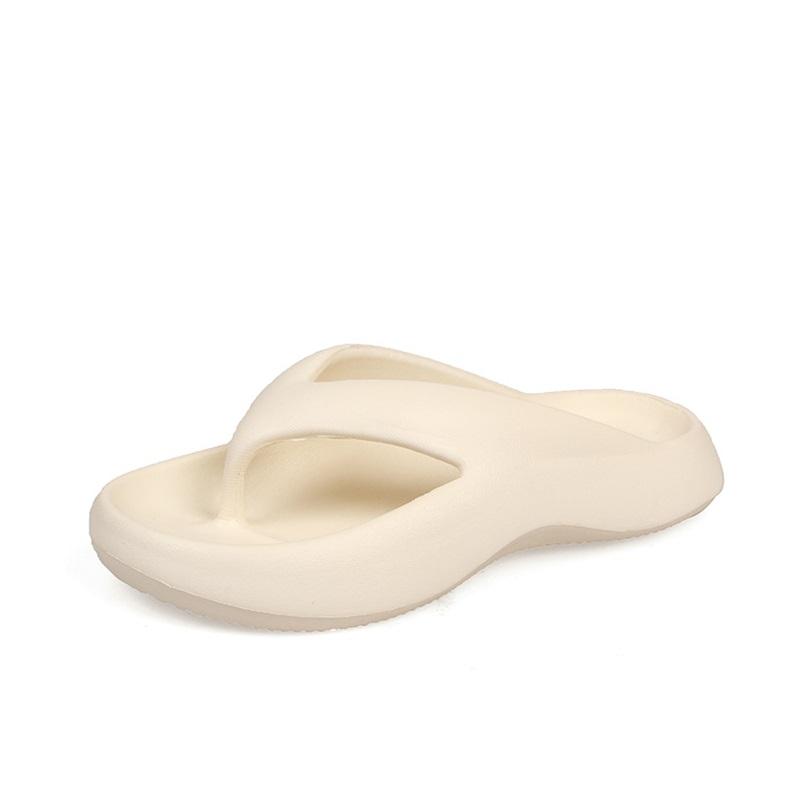 

Women s Thick Platform Flip Flops Soft Cloud Sole Non-slip Summer Outdoor Beach Clip Toe Slippers 41 білий