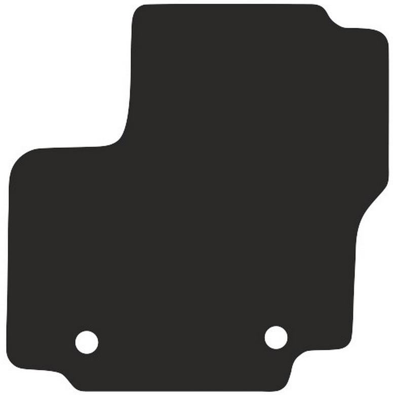 Polyamide Driver Floor Mat For Ford Galaxy Mk2 Minivan 2006-2012, Rubber-Backed Driver Mat