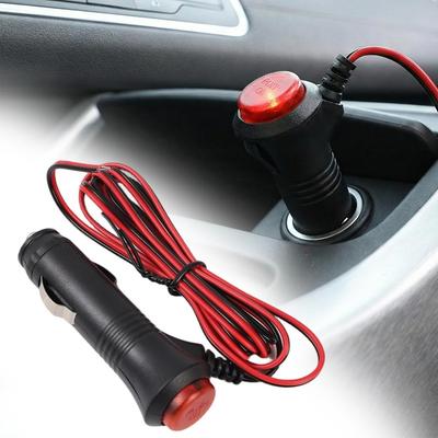 12V 24V Car Cigar Lighter Socket Splitter Plug Connector Fast Charge Power Adapter On Off Universal Charger Power Adapter