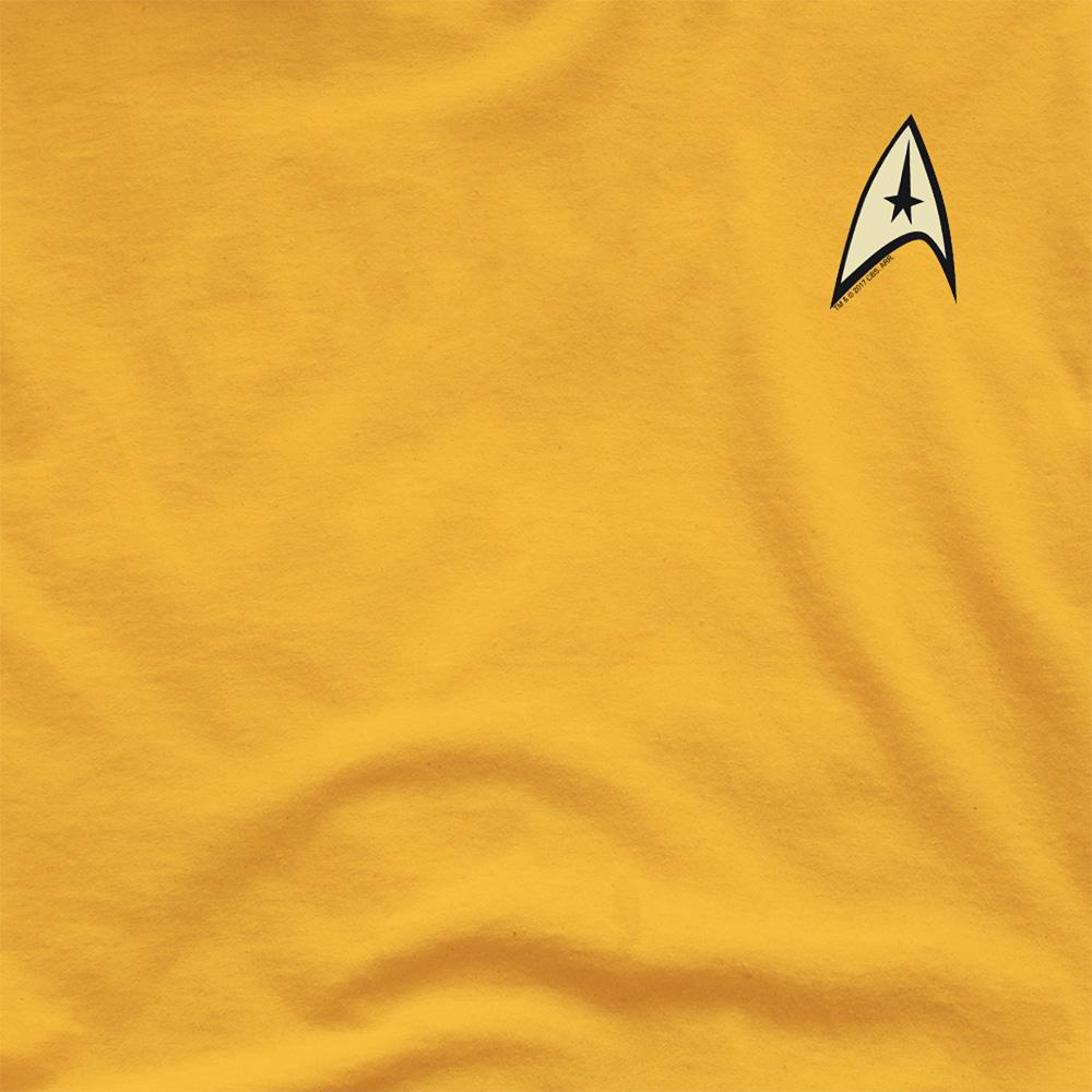 Star Trek Unisex Adult Command Uniform T-Shirt