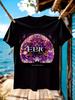 Epic The Musical Circe Saga Graphic T-shirt - White Tee with Epic Purple & Pink Fantasy Design