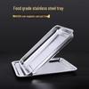 JingJingRS Serviertablett aus 304 Edelstahl