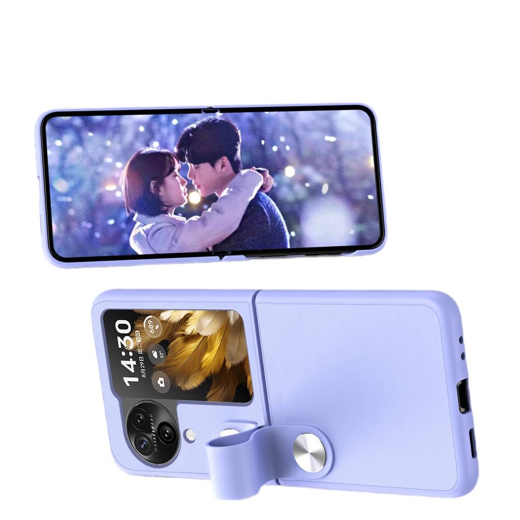 Suitable for OPPOFindN1Flip Mobile Phone Case, Folding Screen Case, Find1 Portable Wristband, All-inclusive Anti-drop.
