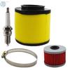 For 1988-2000 Honda FourTrax 300 TRX300 2× Air Oil Filter Spark Plug Tune Up Kit