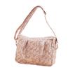 Quilted Baby Diaper Tote Bag Polyester Fabric Nappy Changing Bag Fashion Mummy Bag  Mom