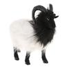 Lifelike Cute Goat Statue Indoor Outdoor Garden Ornament Prop Model Figure Garden Supplies