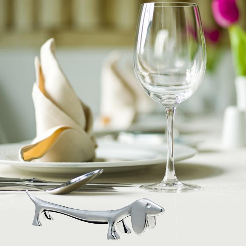 1PC Cutlery Bracket Dog Chopsticks Holder Stainless Steel Chopsticks Rest Diner Table Supplies Home Kitchen Accessories Holder
