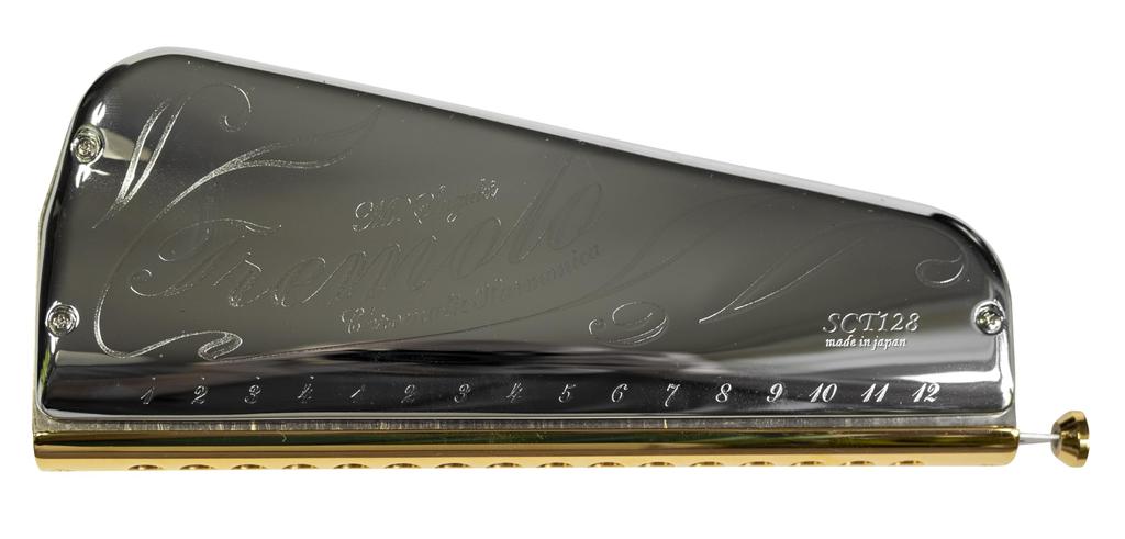 SUZUKI Tremolo Chromatic Harmonica SCT-128