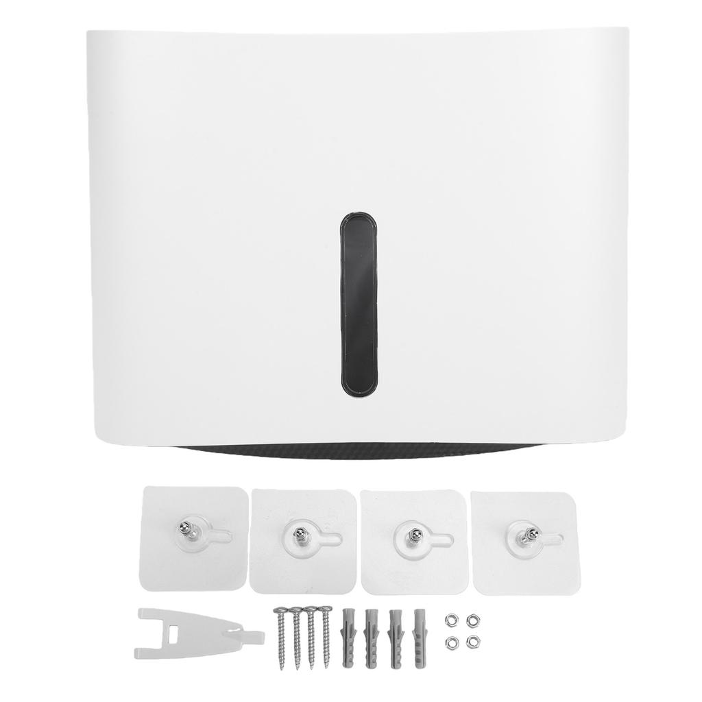 Hand Towel Dispenser Wall Mounted No Drill Bathroom Hand Paper Dispenser Box for Hotel Restaurant