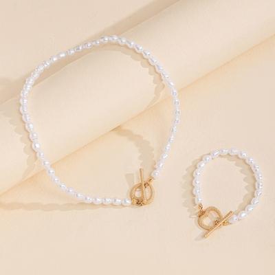 Mode Vielseitig Unregelmäßige Form Perlenkette Armband Temperament Süßes Designgefühl Liebe Schmuck Heißer Verkauf