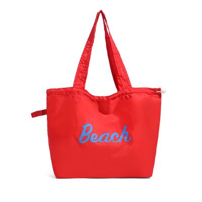 Sommerlicher Lässiger Stil Kordelzug Canvas Tasche Ins Koreanischer Stil Tragetasche Schultertasche