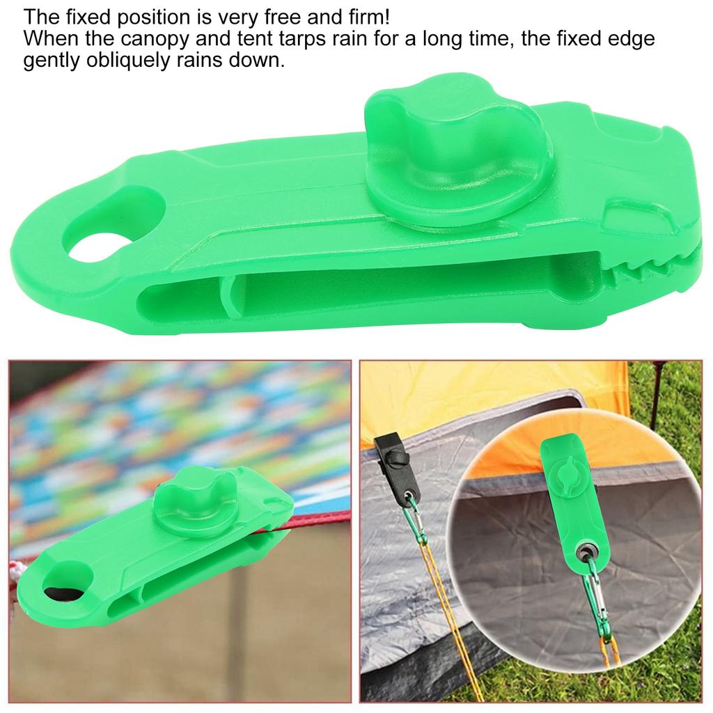 Outdoor Camping Windproof Tent Buckle Clip for Awning and Plastic Tarp Curtain Clip