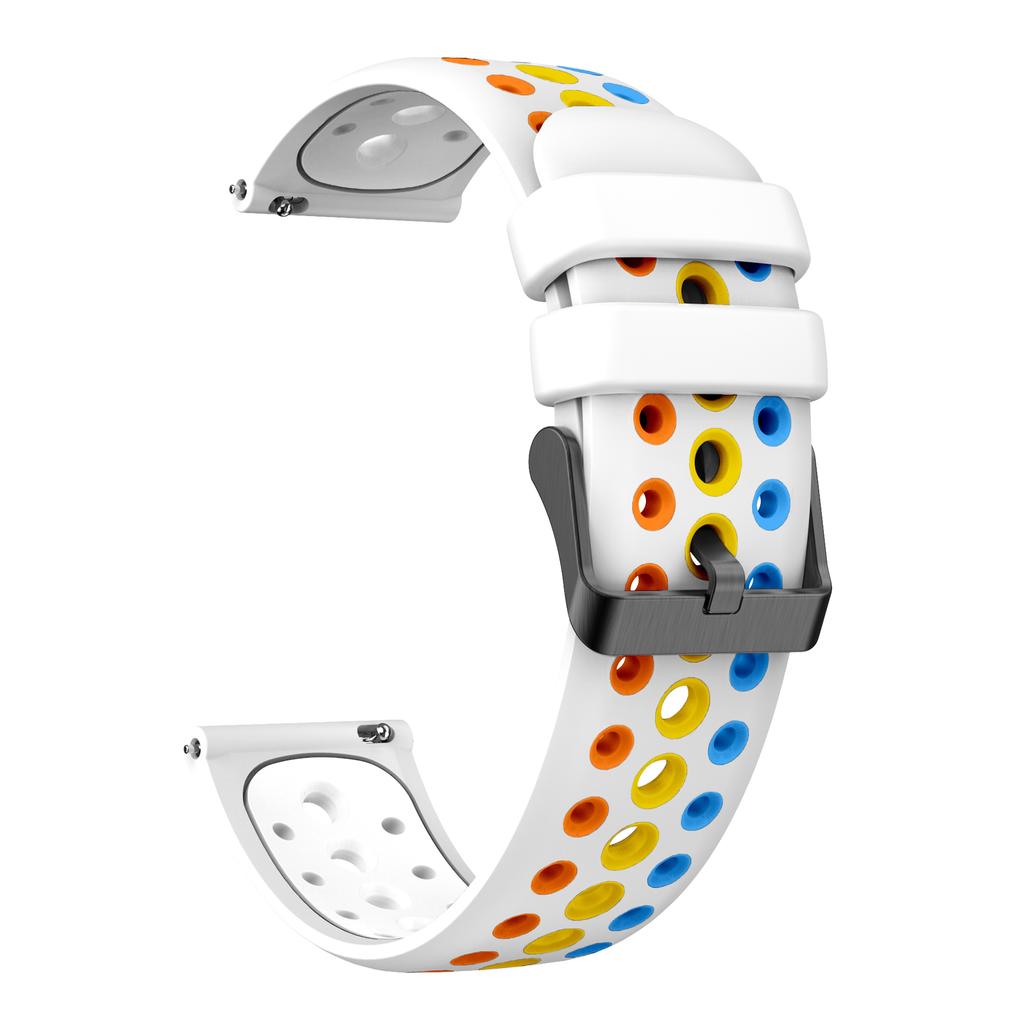 Round Hole 22mm Strap for OPPO Watch 4 PRO Quick-dry Breathable Sport Wristband Compatible with OPPO Watch X2/WATCH X