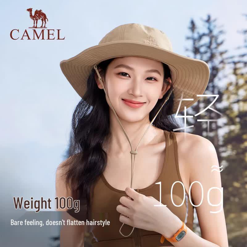 CAMEL Women's Outdoor Sun Protection Bucket Hat