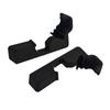 Vehicle Seat Repair Seat Track Cover Direct Replacement Plastic Material Left Right Placement 2 Pieces Included