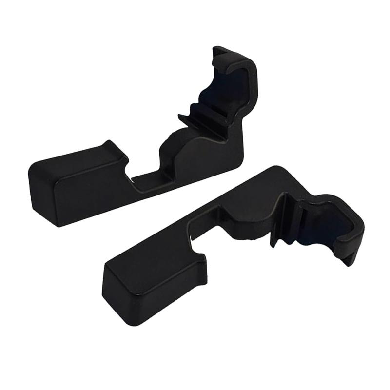 Vehicle Seat Repair Seat Track Cover Direct Replacement Plastic Material Left Right Placement 2 Pieces Included