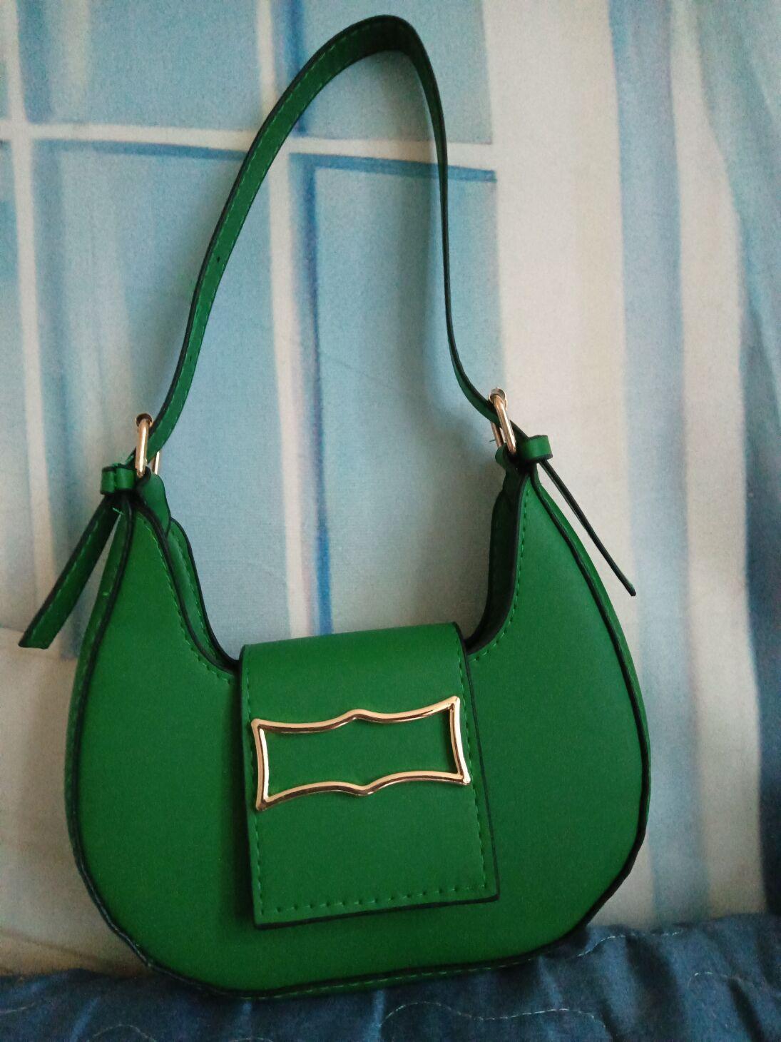 Сумки сумки женские новые модные универсальные сумки через подмышку полумесяца нишевые — фото 17