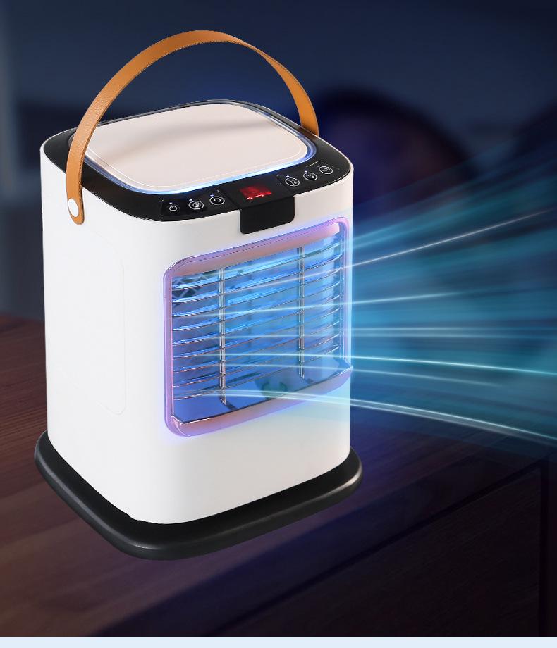 Mini Air Cooler with Water & Ice Spray for Home or Office