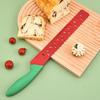 Coltello per Anguria con Custodia, Taglierino Dentato in Acciaio Inossidabile per Tagliare Anguria Pane Torta Formaggio, Strumento Multiuso per Cucina e Pasticceria