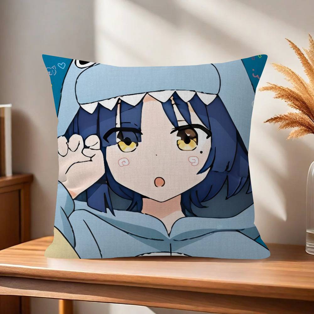 Anime Bocchi The Rock Maple Design Cushion Cover Happy Autumn Harvest decor Holiday Decorati Pillow Cover