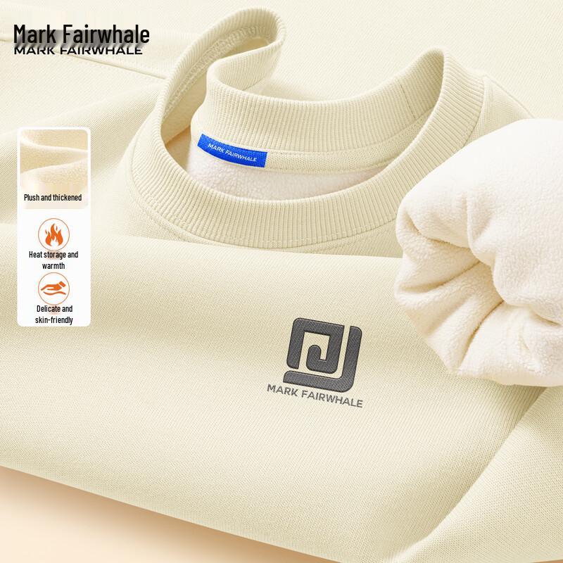 

Mark Fairwhale Men s Heavyweight Fleece-Lined Round Neck Sweatshirt 2XL (185)
