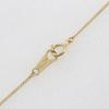 Necklace K18 Yellow Gold/diamond 2.5g Women Used