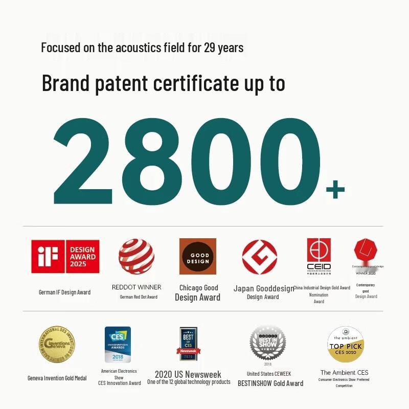 cleerClip Open-Ear Wireless Headphones