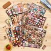 Japanese Style DIY Sticker Book: Creative Patterns for Phone Cases, Journals, and Collages