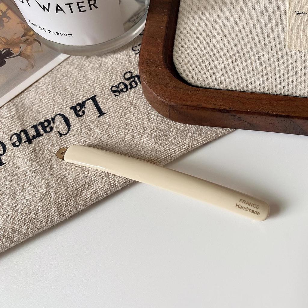 Eleganter Acetat-Haarclip für Damen - Vielseitiges Styling für abstehende Härchen, Pony und Pferdeschwänze