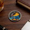 Skull Dumpster Flame Challenge Coin The Strongest Steel Is Forged Dumpster Flame Coin Funny Desk Accessories Inspirational Gifts