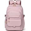 Sac à dos polyvalent couleur unie pour étudiant école sac à dos pouce tissu Oxford collège étudiant sac à dos sac de voyage loisirs