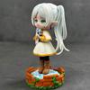 Cute Q Version Frieren & Fern Anime Figure Magic Girl Standing Figurine Decor Model