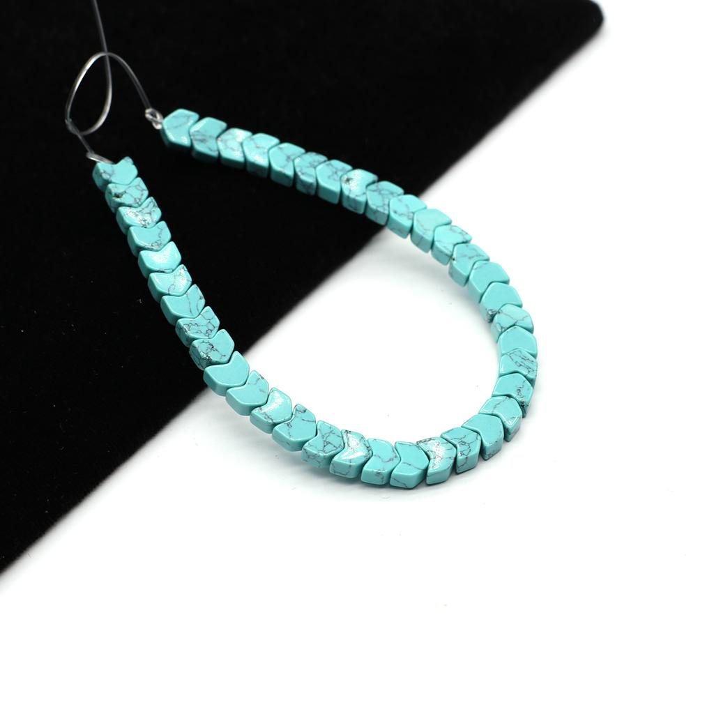 1String, Small Bullet Shape Crystal Beads, Fashion Yellow Jade Sodalite Gemstone Beads for Jewelry Making DIY Necklace Christmas Crafts 38cm